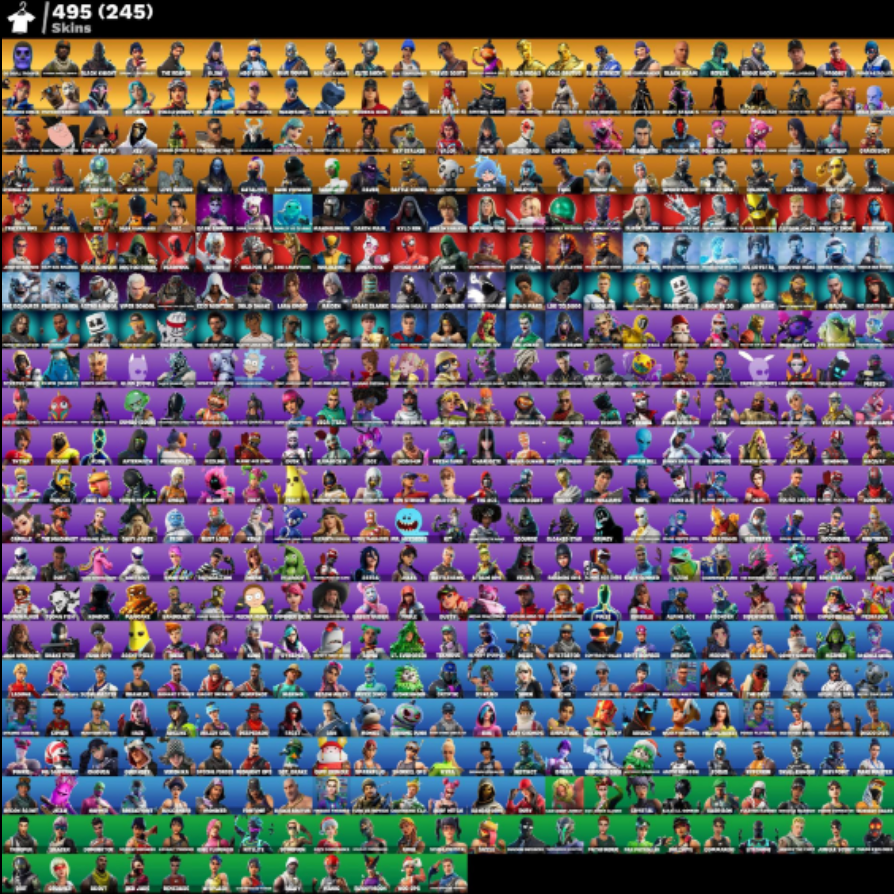 400+ Skins