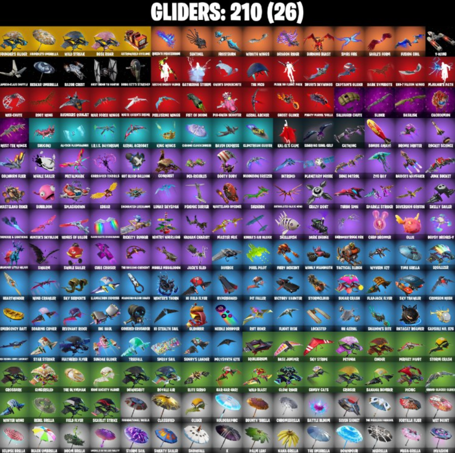 500+ Skins