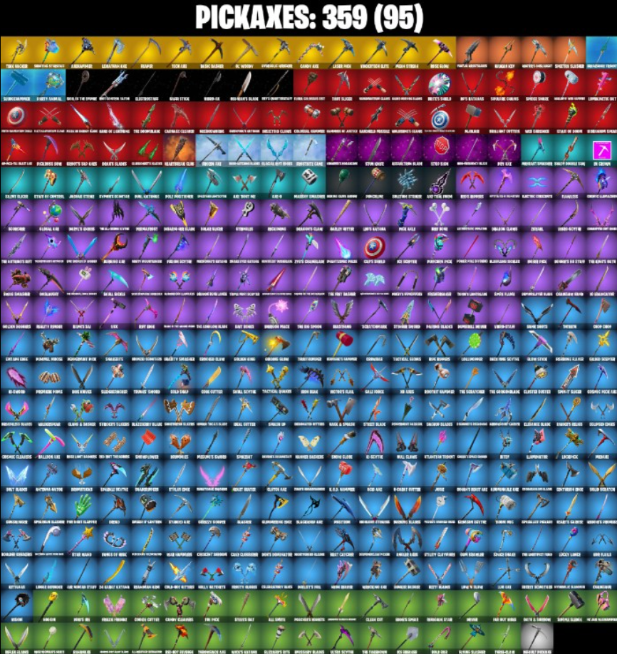 500+ Skins