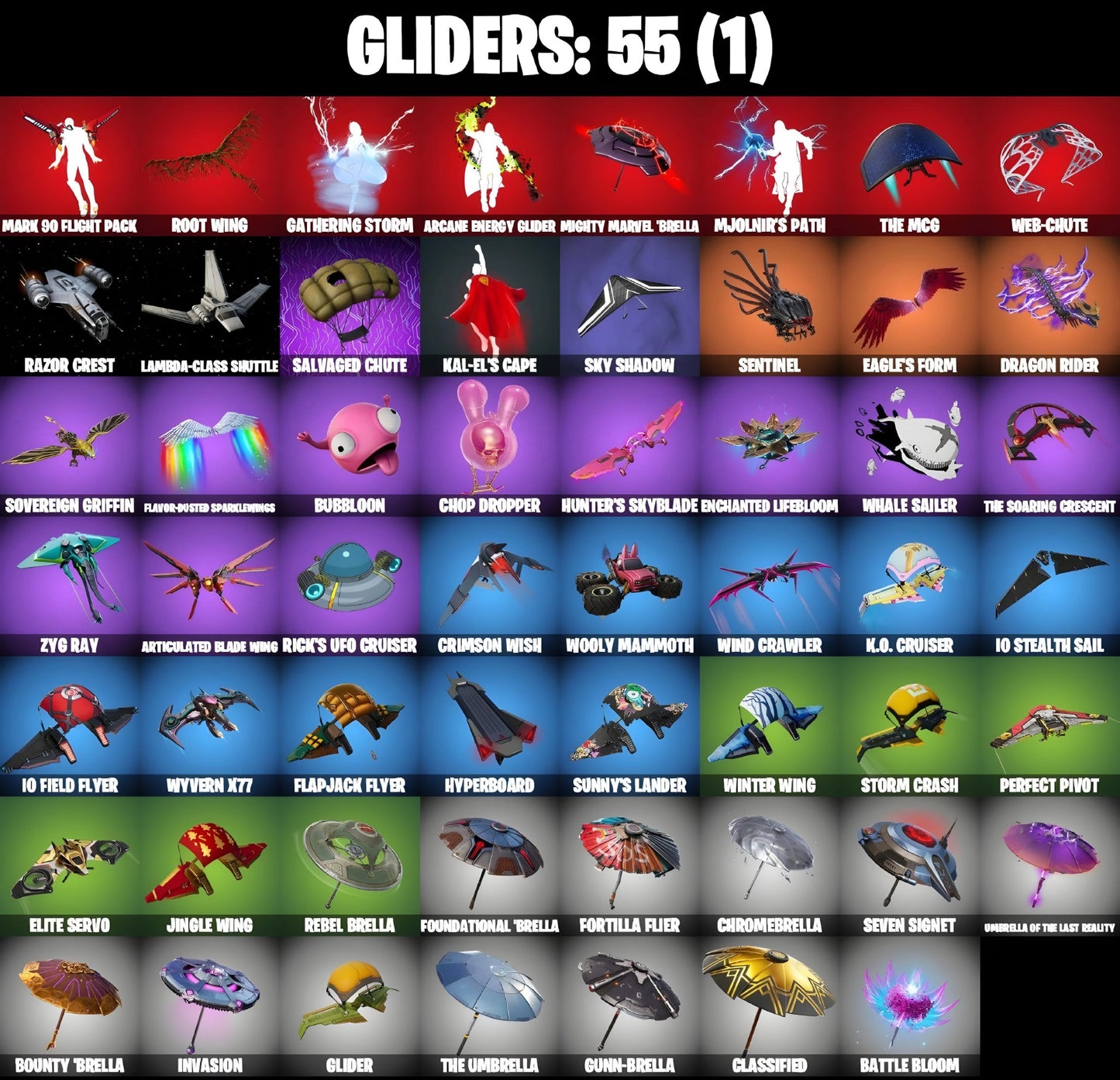 Random FN Accounts Between 20 - 200 Skins Full Access [Warranty] + Gift