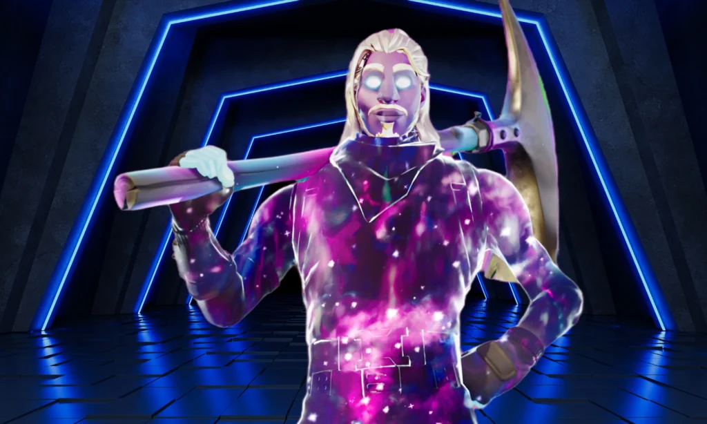 Galaxy Skin Fortnite account with exclusive and OG skins
